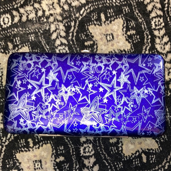 Accessories - BLUE SILVER STARS WALLET